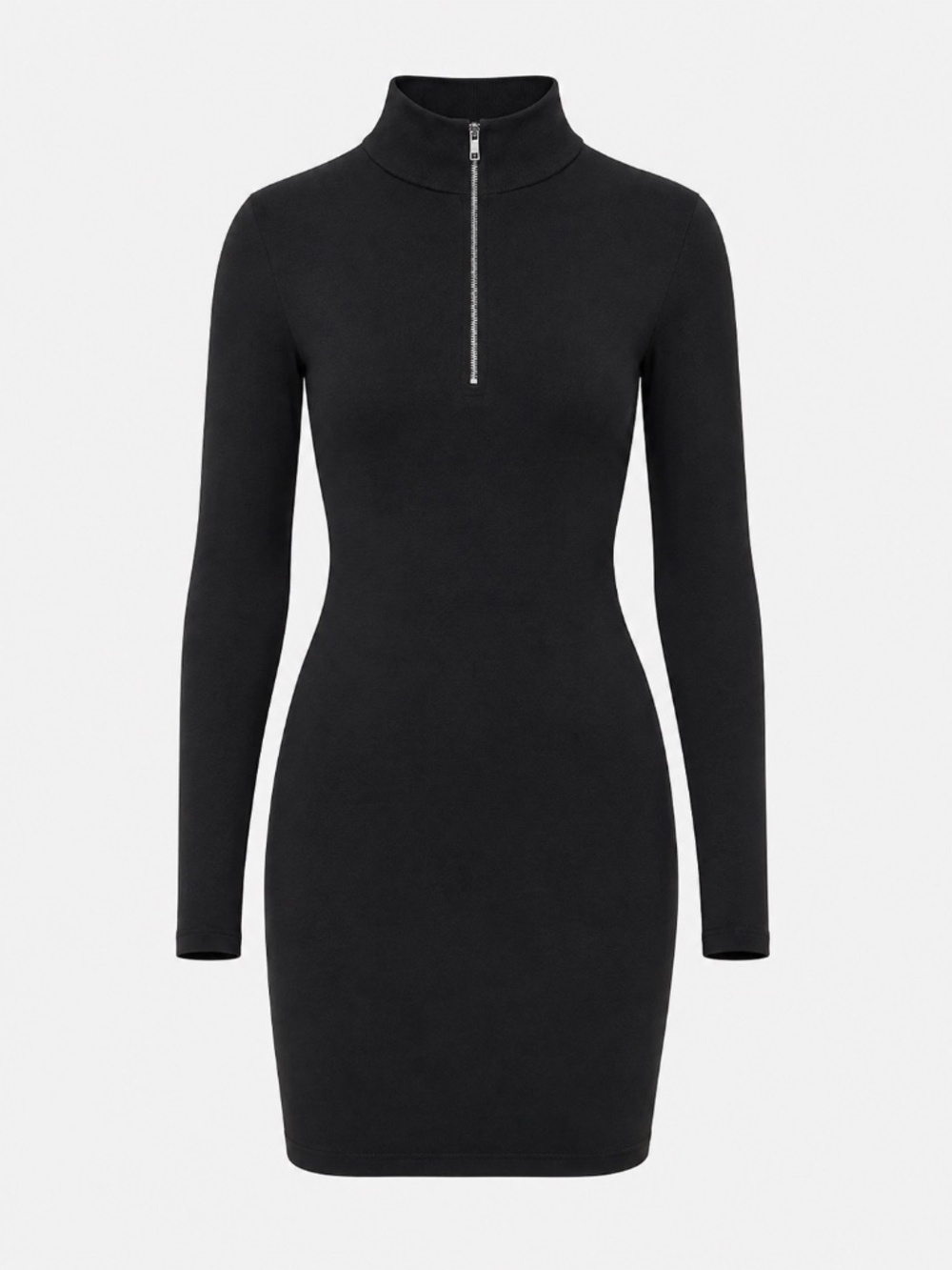 Aritzia | Sunday Best | S | Mock Neck Zipper Dress